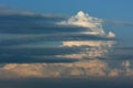 Sky and thunder clouds