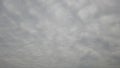 Sky in time lapse with spooky Nimbostratus cloud formations, bad weather