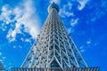 Sky of Tokyo Sky Tree and fine weather