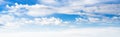 Sky ultramarine clouds Royalty Free Stock Photo