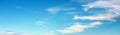 Sky ultramarine clouds Royalty Free Stock Photo