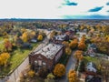 Sky view of Abandon buildings