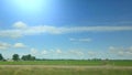 Sky view background clound Meadow tree photo on the way