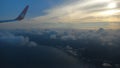 Sky view in Borneo island, Balikpapan city