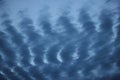 Sky wave cloudy abstract nature natural background Blue grey evening