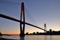 Skybridge between New Westminster and Surrey Royalty Free Stock Photo