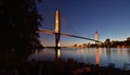 Skybridge between New Westminster and Surrey Royalty Free Stock Photo