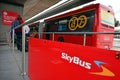 Skybus Super Shuttle Royalty Free Stock Photo
