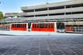 SkyConnect automated people mover APM system at Tampa International Airport in Florida