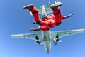 Skydiving photo Royalty Free Stock Photo