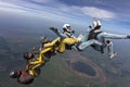 Skydiving photo. Royalty Free Stock Photo