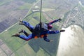 Skydiving photo. Tandem