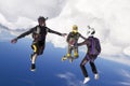 Skydiving photo. Royalty Free Stock Photo