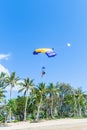 Skydiving Tandem Parachute Beach Landing