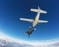 Skydiving tandem jump