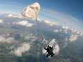 Skydiving tandem jump