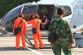 Skydiving World Military Championship Royalty Free Stock Photo