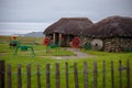 Skye Museum of Island Life with thatched cottages showing how people used to live, located on Isle of Skye