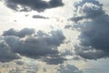 Skyfull of dark clouds before heavy rain Royalty Free Stock Photo