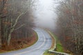 Skyland Drive Blue Ridge Shenandoah NP Virginia US Royalty Free Stock Photo