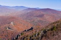 Skyland Drive in Shenandoah National Park Virginia Royalty Free Stock Photo