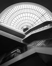 Skylight ceiling inside the Perlan Museum