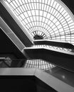 Skylight ceiling of the Perlan museum