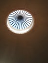Skylight in a Domed Ceiling Royalty Free Stock Photo