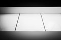 Skylight or light well in interior building, natural light falling from the top Royalty Free Stock Photo