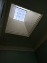 A skylight at Monticello. Royalty Free Stock Photo