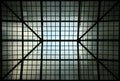 Skylight silhouette Royalty Free Stock Photo
