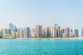 Skyline of Abu Dhabi viewed from Al Maryah island