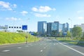 Skyline from Amsterdam the Netherlands