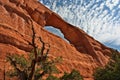 Skyline arch in Arches national park, Utah, US