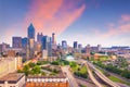 Skyline of Atlanta city Royalty Free Stock Photo