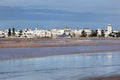 Skyline and beach of Essaouira