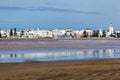 Skyline and beach of Essaouira