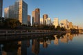 Skyline of Beijing CBD Royalty Free Stock Photo