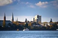 Skyline of Bonn, Germany Royalty Free Stock Photo