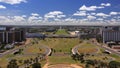 Skyline of Brasilia on a sunny day