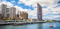 Skyline of Brisbane Australia Royalty Free Stock Photo