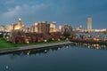 Skyline of Buffalo New York Royalty Free Stock Photo