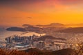 Skyline of Busan, South Korea Royalty Free Stock Photo