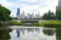 Skyline Chiago from Lincoln Park