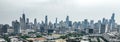 Skyline of Chicago panoramic view - aerial photography - CHICAGO, ILLINOIS - JUNE 06, 2023