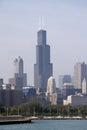 Skyline of Chicago SoC02 Royalty Free Stock Photo