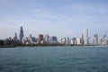 Skyline of Chicago SoC05 Royalty Free Stock Photo