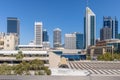 Skyline of city center of Perth