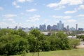 Skyline  of city Dallas TX America Royalty Free Stock Photo