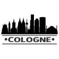 Cologne city Icon Vector Art Design Skyline